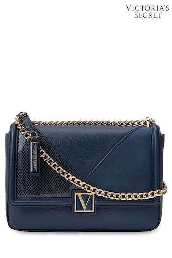Victoria's Secret Midnight Blue Victoria Medium Shoulder Bag (Q01704) | £65