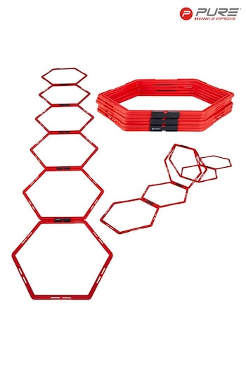 Pure 2 Improve Red Hexagon Agility Grid (Q01861) | £51