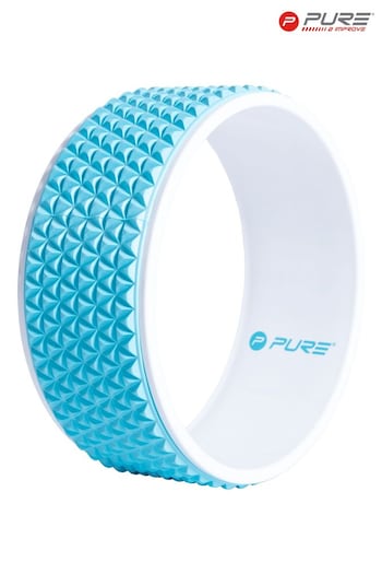 Pure 2 Improve Blue/White Yoga Wheel (Q01872) | £35