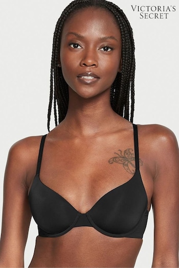 Victoria's Secret Plain Black Demi Lightly Lined Bra (Q02581) | £35