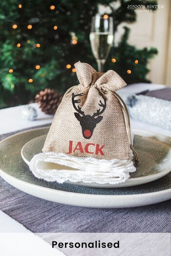 Personalised Little Christmas Sacks Pack of 4 by Jonny's Sister (Q03205) | £16