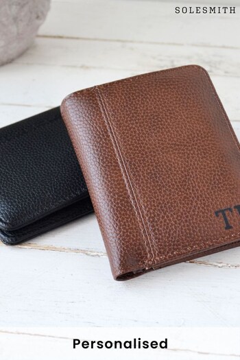 Personalised Men's Wallet by Solesmith (Q03395) | £24