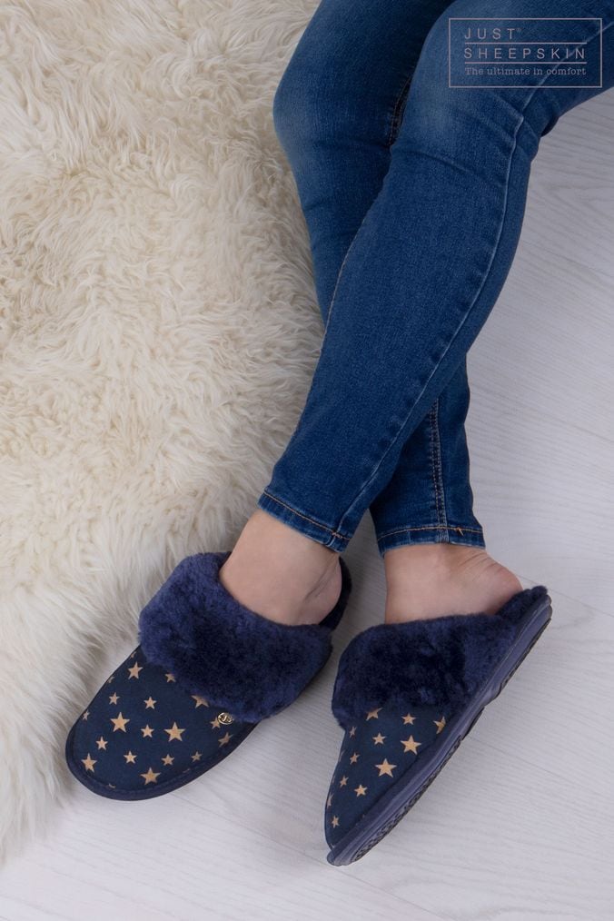 Blue star slippers store