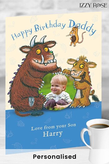 Personalised The Gruffalo Giant A3 Card by Izzy Rose (Q04085) | £10