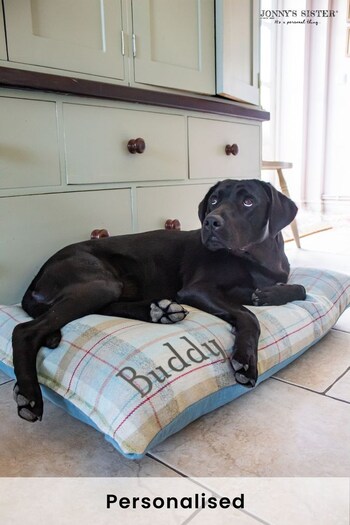 Personalised Extra Large Size Tweed Dog Bed by Jonny's Sister (Q04184) | £86