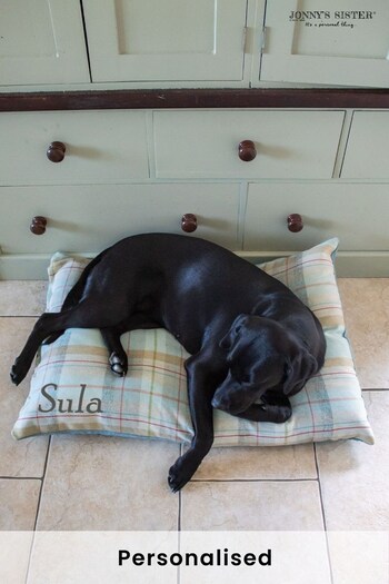 Personalised Large Size Tweed Dog Bed by Jonny's Sister (Q04185) | £75