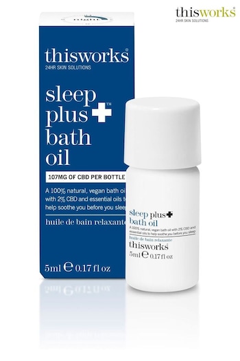 This Works Sleep Plus Bath Oil 5ml (Q04283) | £15