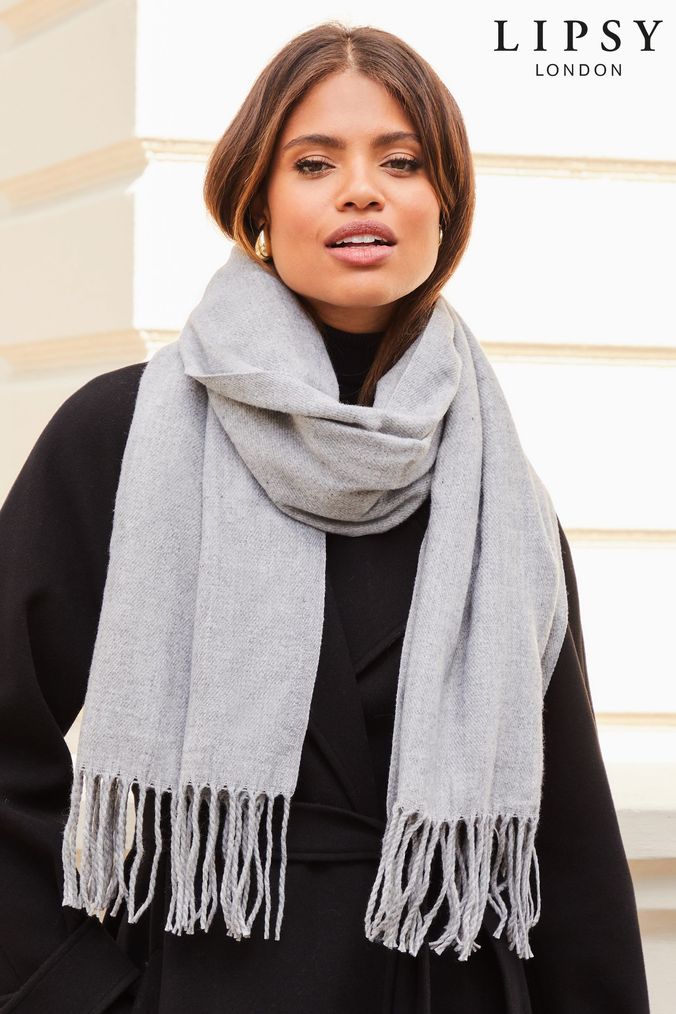 Plain scarves online sale