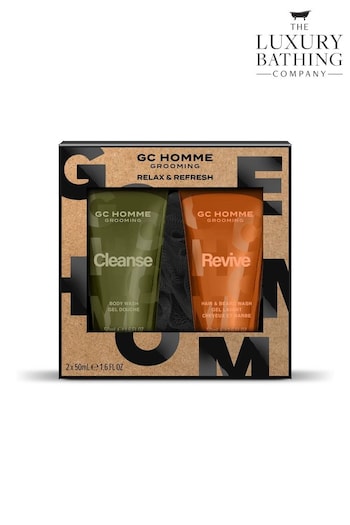 The Luxury Bathing Company GC Homme Relax  Refresh Set (Q05827) | £8