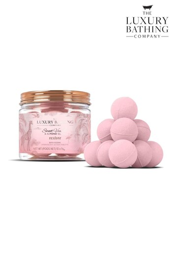The Luxury Bathing Company Sweet Vanilla  Almond Glaze Restore Set (Q05835) | £8