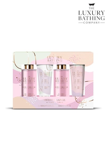 The Luxury Bathing Company Sweet Orange  Ylang Ylang All in One Set (Q05837) | £10