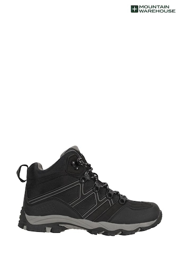 Mountain Warehouse Black Mountain Warehouse Oscar Kids Walking Boots tazon (Q07158) | £37