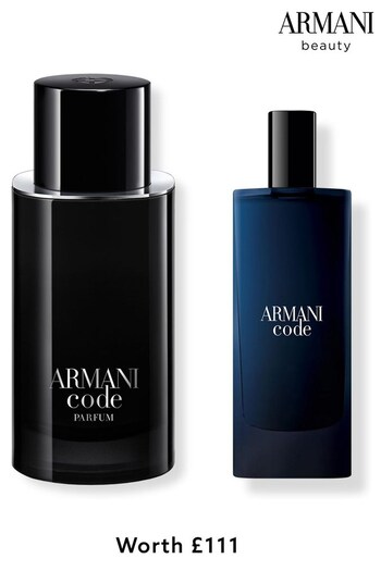 Armani Beauty Code Parfum 75ml + Code EDT 15ml (Worth £111) (Q08446) | £95