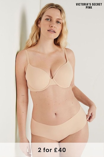 Victoria's Secret PINK Nude Smooth Multiway Strapless Push Up Bra (Q09430) | £25