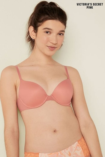 Victoria's Secret PINK French Rose Pink Smooth Push Up Bra (Q09694) | £25