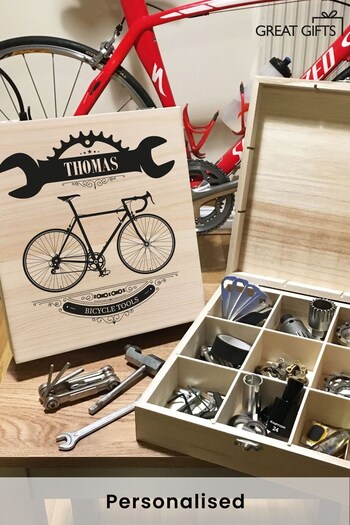 Personalised Cyclists' Tool Box by Great Gifts (Q10205) | £22