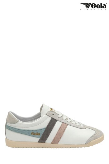 Gola White Ladies' Bullet Trident Lace-Up Trainers (Q10225) | £75