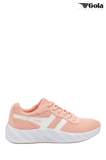Gola Pink Ladies' Draken Mesh Lace-Up Running Trainers (Q10590) | £60