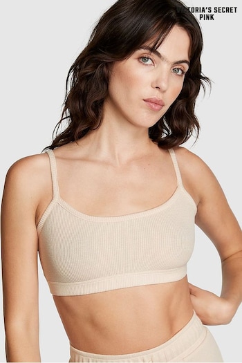 Victoria's Secret PINK Marzipan Nude Thermal Bralette (Q10596) | £16