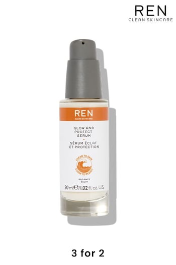 REN Glow and Protect Serum 30ml (Q11371) | £40