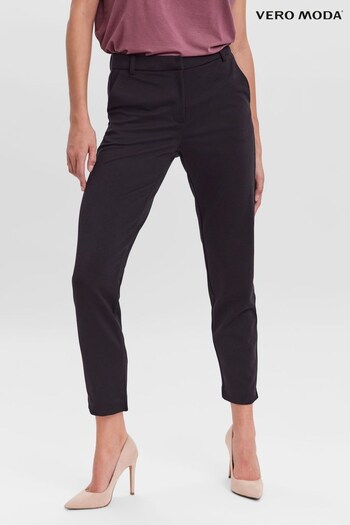 VERO MODA Black Tapered High Waisted Trouser (Q11725) | £28