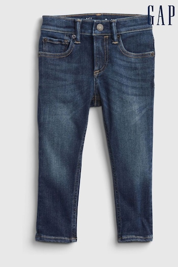Gap Dark Wash Blue Max Stretch Skinny Jeans (12mths-6yrs) (Q13386) | £25