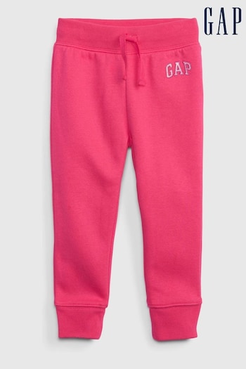 Gap Pink Logo Fleece Trousers (Newborn - 6yrs) (Q13389) | £15