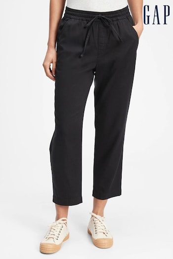 Gap Black Easy Straight Pull-On Trousers (Q14067) | £40