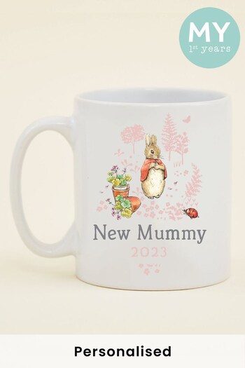 Personalised Flopsy Bunny New Mummy 2023 Mug by My 1st Years (Q15022) | £12