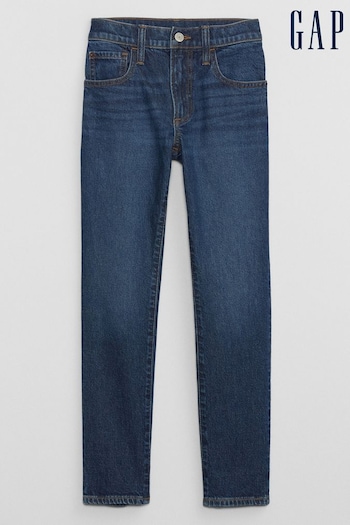Gap Mid Wash Blue Slim Taper Leg Washwell Jeans (Q15197) | £30
