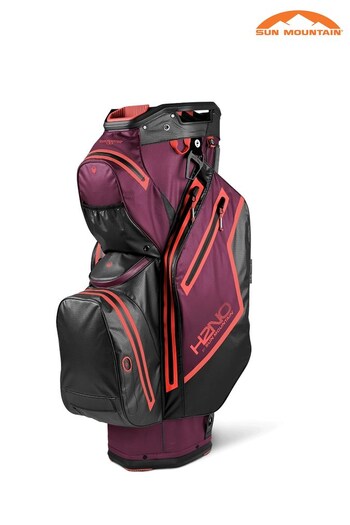 Sun Mountain Black/Grey H2NO Staff Golf Cart Bag (Q15392) | £340