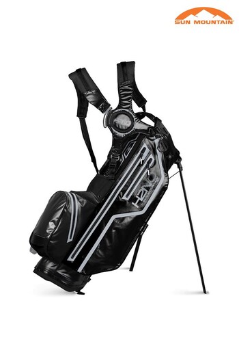 Sun Mountain Black/Grey H2NO 14-Way Golf Stand Bag (Q15395) | £320