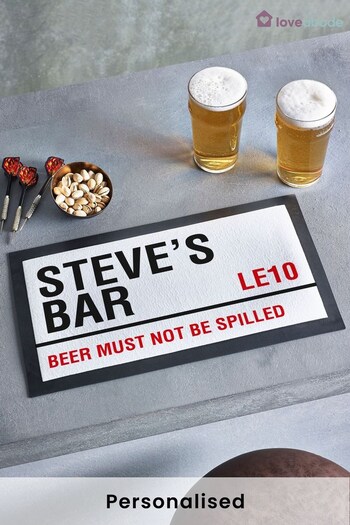 Personalised Beer Mat by Loveabode (Q15677) | £20