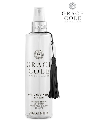Grace Cole Gocap White Nectarine  Pear Hair  Body Mist 250ml (Q16172) | £10