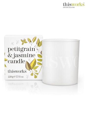 This Works Petitgrain and Jasmine Candle (Q16477) | £26