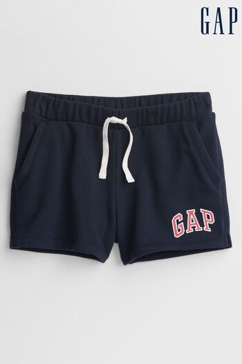 Gap Navy Blue Logo Pull-On Shorts (Q16574) | £15