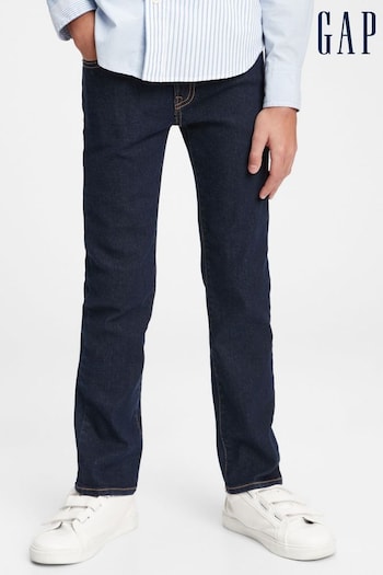 Gap Dark Wash Blue Straight Jeans (Q16866) | £25