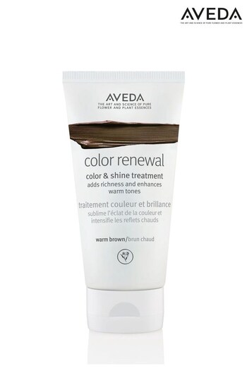 Aveda Colour Renewal Colour and Shine Treatment Warm Brown 150ml (Q17477) | £32.50