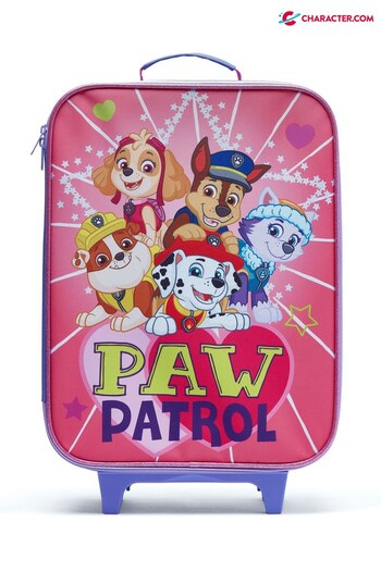 Character Pink Paw Patrol Trolley Bag (Q18205) | £32