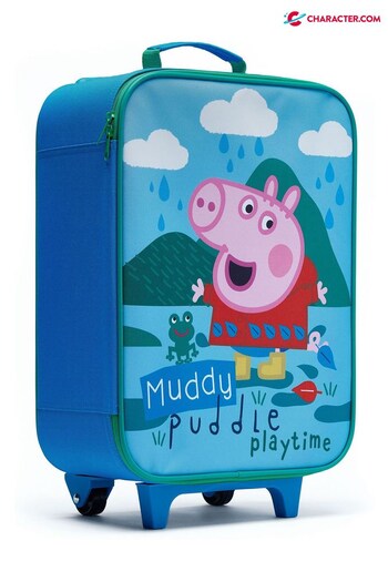 Character Blue George Pig Trolley Bag (Q18206) | £27