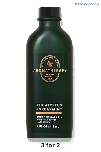 Bath & Body Works Eucalyptus Spearmint Body and Massage Oil 118 ml (Q18464) | £24