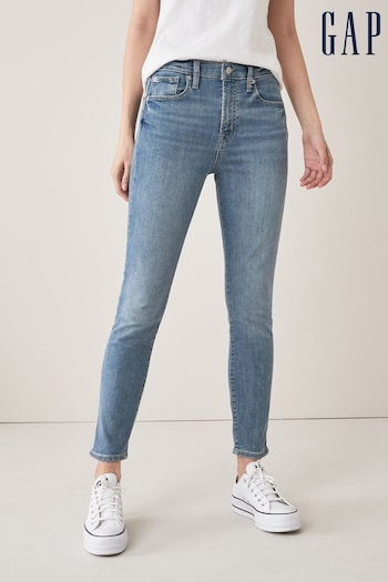 Gap Light Wash Blue High Waisted Skinny Fit Jeans (Q18563) | £45