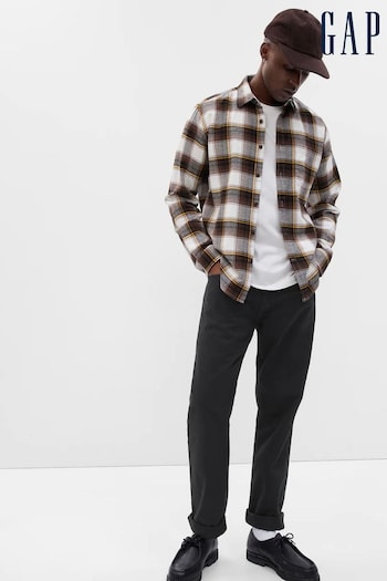 Gap Black Twill Straight Jeans Make (Q18568) | £40