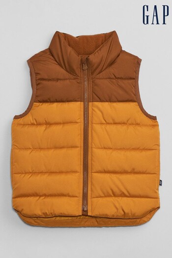 Gap Yellow ColdControl Puffer Gilet (Q20197) | £25