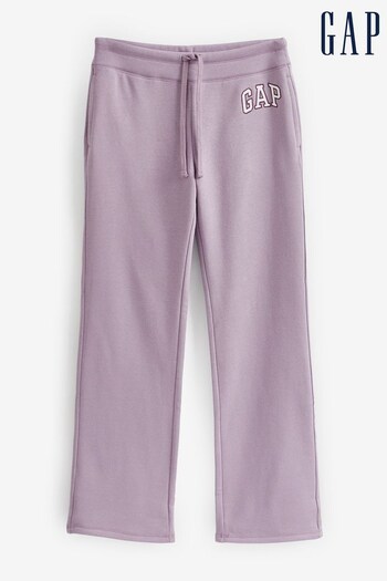 Gap Purple Logo Bootcut Sweat Trousers (Q20636) | £35