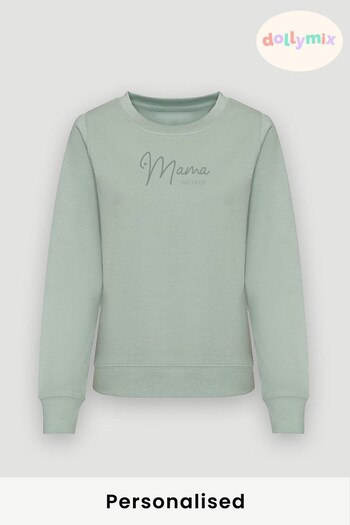 Personalised Mama Logo Sweatshirt by Dollymix (Q20746) | £34