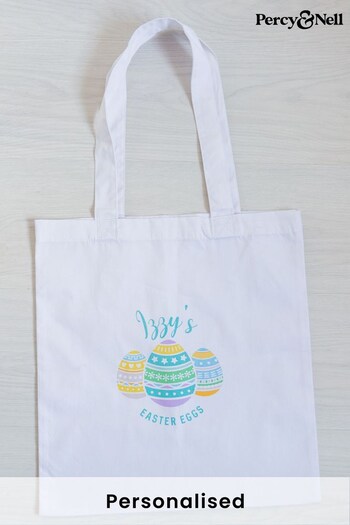 Personalised Easter Egg Bag by Percy & Nell (Q20749) | £18