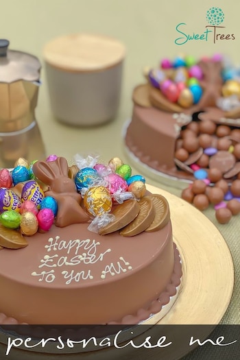 Personalised Easter Smash cake by Sweet Trees (Q20883) | £25 - £38