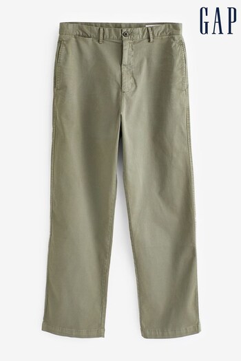 Gap Green 90s Loose Khaki Trousers (Q21081) | £50