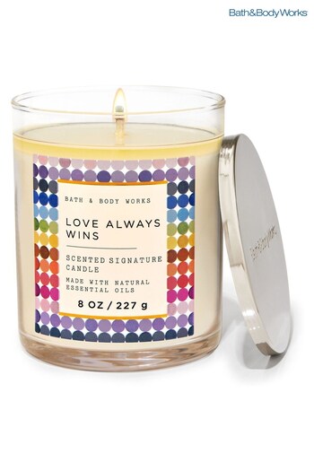 Fragrance Gift Sets LOVE ALWAYS WINS Love Always Wins Single Wick Candle 8 oz / 227 g (Q21293) | £23.50